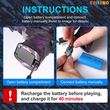 Cargar imagen en el visor de la galería, Pistola Rifle M4 de Hidrogel + Mira