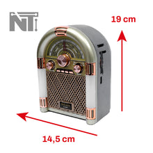 Cargar imagen en el visor de la galería, !!PARLANTE VINTAGE¡¡ RADIO M68 BT🔊🎼