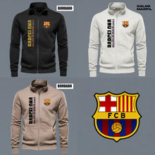 Cargar imagen en el visor de la galerĂa, BUZO CUELLO ALTO REAL & BARSA BORDADO: FĂștbol Street Line