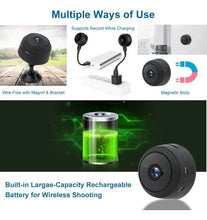 Cargar imagen en el visor de la galería, MINI CAMARA DE SEGURIDAD WI-FI A9