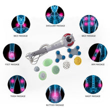Cargar imagen en el visor de la galería, Masajeador Eléctrico Magic Massager 8en1 Profesional