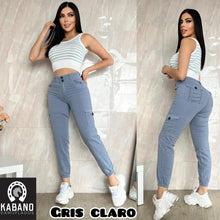 Cargar imagen en el visor de la galería, JOGGER EN DRILL CARGO DAMA😍