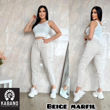 Cargar imagen en el visor de la galería, JOGGER EN DRILL CARGO DAMA😍