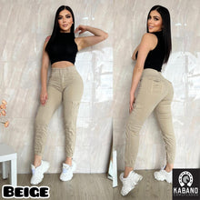 Cargar imagen en el visor de la galería, JOGGER EN DRILL CARGO DAMA😍