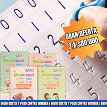 Cargar imagen en el visor de la galería, SET CALIGRAFIA MONTESSORI PARA NIÑOS: ¡Aprender Nunca Fue Tan Divertido!