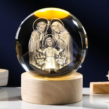 Cargar imagen en el visor de la galería, ✨Lámpara Mística 3D Virgen Maria / Sagrada Familia