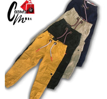 Cargar imagen en el visor de la galería, JOGGER DRILL TIPO CAMUFLADO NIÑO
