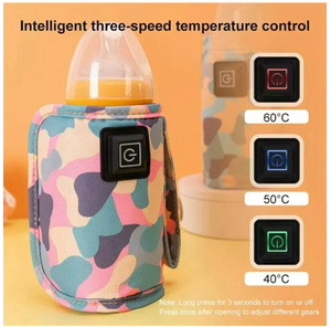 Calentador Portátil de Teteros con Cargador USB®