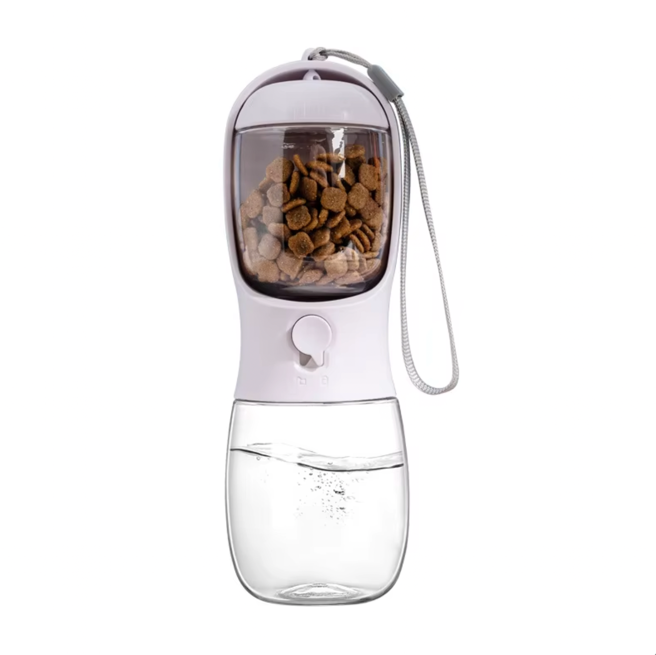 DISPENSADOR PORTATIL DE AGUA Y COMIDA PARA TUS MASCOTAS