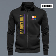 Cargar imagen en el visor de la galería, BUZO CUELLO ALTO REAL &amp; BARSA BORDADO: Fútbol Street Line
